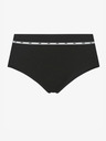 DIM Černé dámské kalhotky Dim Icons Highwaist