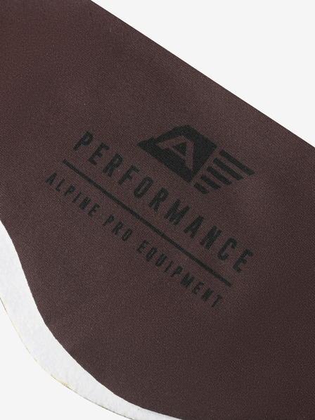ALPINE PRO Běžecká funkční čelenka ALPINE PRO BELAKE dk.true gray