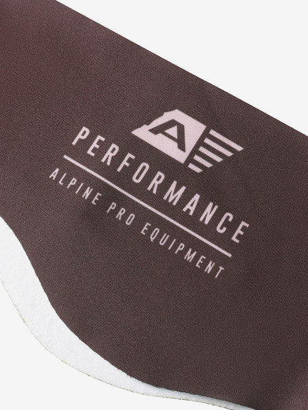 ALPINE PRO Běžecká funkční čelenka ALPINE PRO BELAKE pale mauve