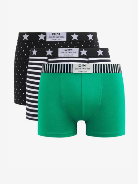 DIM Sada tří pánských boxerek Dim Vibes Boxer