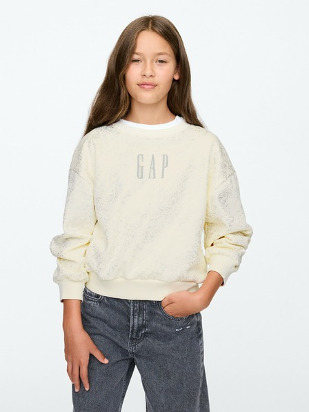 GAP Dětská oversize mikina s logem Gap