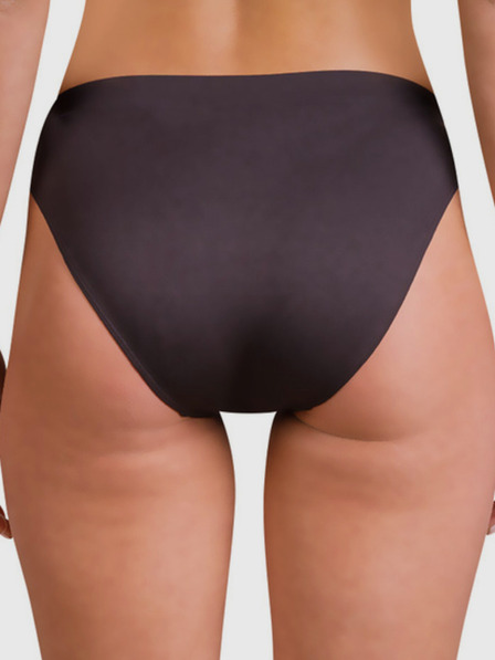 Bellinda Černé dámské bezešvé kalhotky BELLINDA Seamless Microfibre Minislip