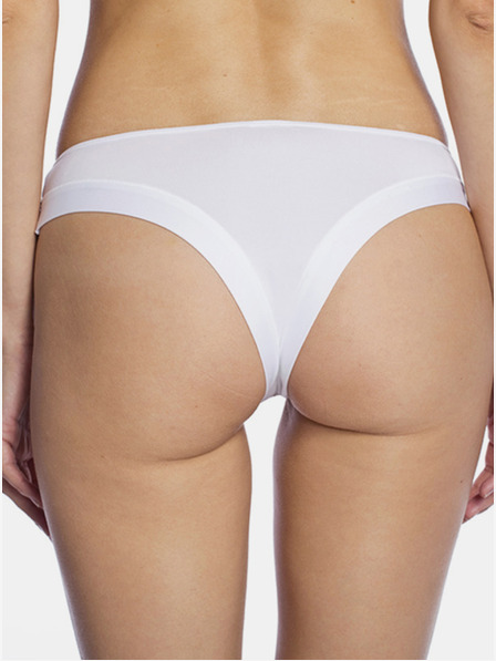 Bellinda Bílé dámské kalhotky Bellinda BRAZILIAN MINISLIP