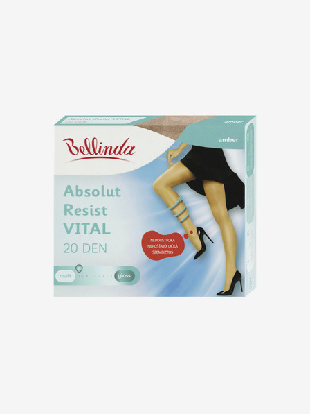 Bellinda Béžové dámské punčochové kalhoty Bellinda 20 DEN ABSOLUT RESIST VITAL