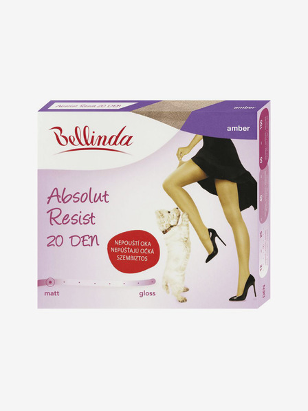 Bellinda Černé dámské punčochové kalhoty Bellinda 20 DEN ABSOLUT RESIST
