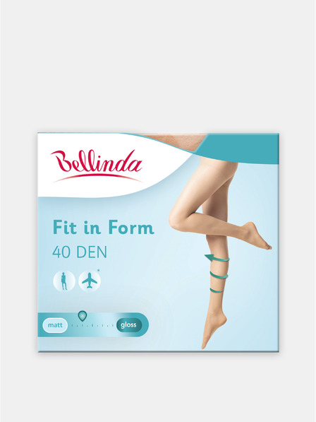 Bellinda Černé dámské punčochové kalhoty Bellinda FIT IN FORM 40 DEN