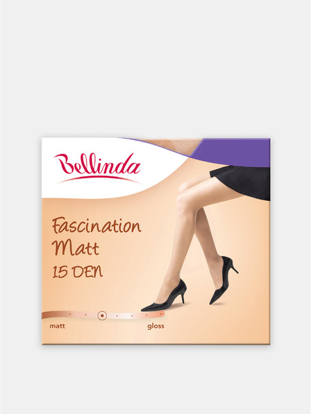Bellinda Tělové dámské matné punčochové kalhoty Bellinda FASCINATION MATT 15 DEN