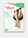 Bellinda Tělové dámské lesklé punčochové kalhoty Bellinda FLY PANTYHOSE 15 DEN