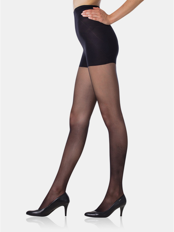Bellinda Černé dámské formující punčochové kalhoty Bellinda ABSOLUT RESIST SHAPE 20 DEN