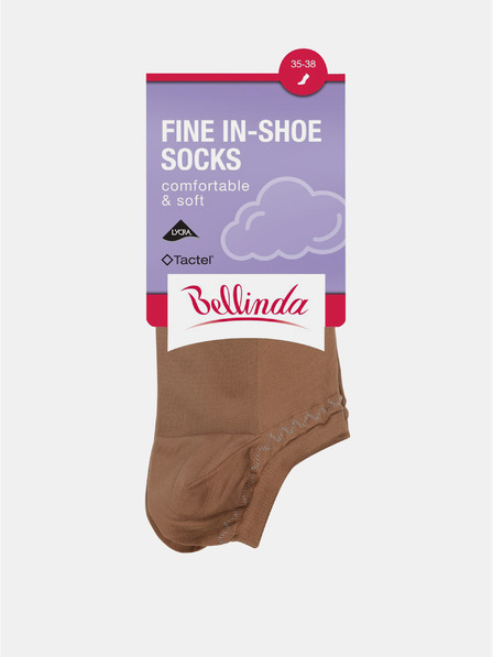 Bellinda Tělové dámské ponožky Bellinda FINE IN-SHOE SOCKS