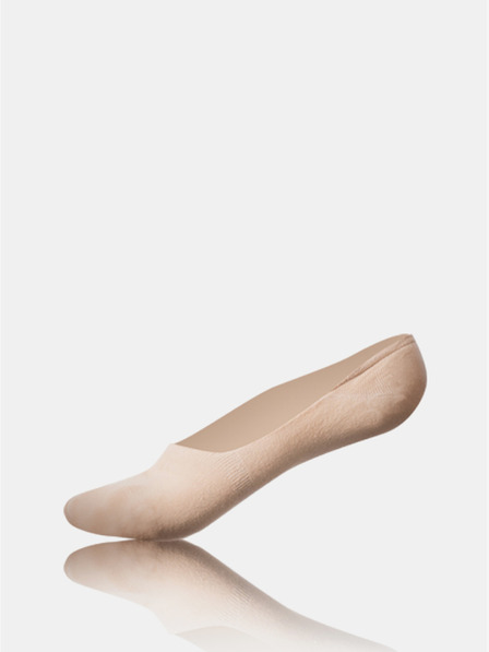 Bellinda Béžové dámské slip on ponožky Bellinda INVISIBLE SOCKS