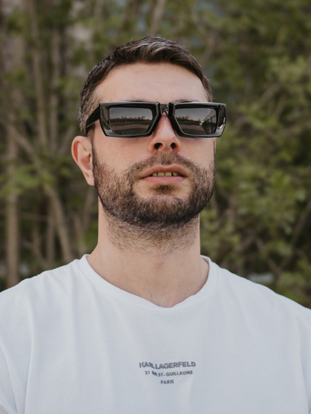 VEYREY VeyRey Unisex sluneční brýle steampunk Yiphon černá univerzální
