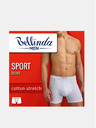 Bellinda Šedé pánské žíhané sportovní boxerky Bellinda SPORT BOXER