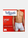 Bellinda Bílé pánské sportovní boxerky Bellinda SPORT BOXER