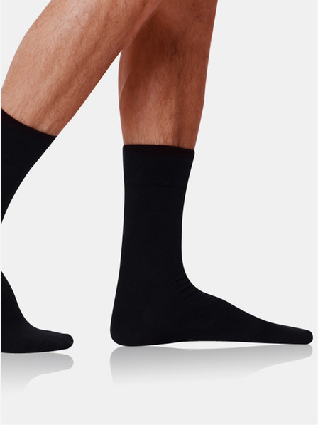Bellinda Černé pánské ponožky Bellinda COTTON MAXX MEN SOCKS