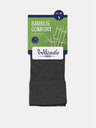 Bellinda Tmavě šedé pánské ponožky Bellinda BAMBUS COMFORT SOCKS