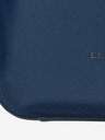 Elega Tmavě modrá dámská kožená crossbody kabelka ELEGA Hobie