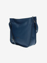 Elega Tmavě modrá dámská kožená crossbody kabelka ELEGA Hobie