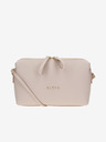 Elega Béžová dámská kožená crossbody kabelka ELEGA Hill