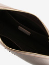 Elega Béžová dámská kožená crossbody kabelka ELEGA Hill
