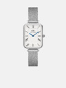 Daniel Wellington Stříbrné dámské hodinky Daniel Wellington mesh Quadro Sterling