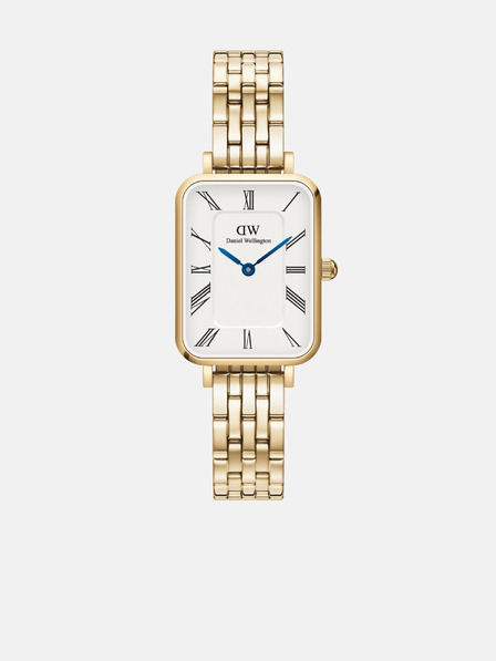 Daniel Wellington Zlaté dámské hodinky Daniel Wellington Quadro 5-link