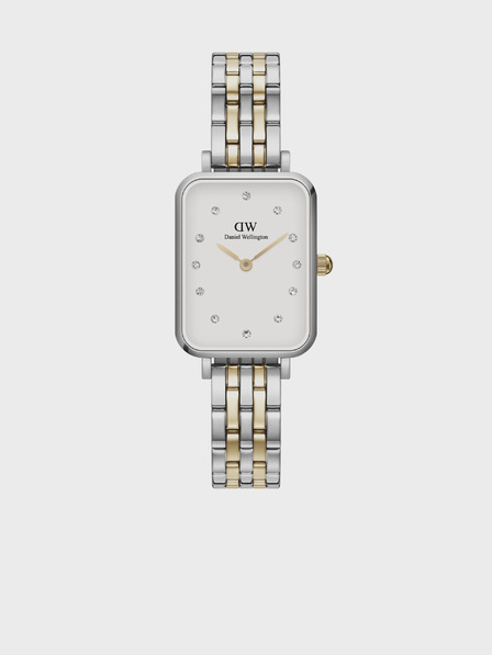 Daniel Wellington Dámské hodinky ve zlato-stříbrné barvě Daniel Wellington Quadro Lumine