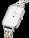 Daniel Wellington Dámské hodinky ve zlato-stříbrné barvě Daniel Wellington Quadro Lumine