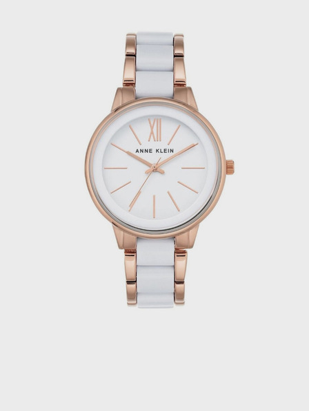 Anne Klein Dámské hodinky v růžovozlaté barvě Anne Klein