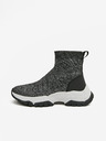 Guess Šedé dámské kotníkové slip on tenisky Guess Nollen