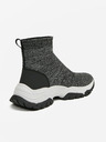 Guess Šedé dámské kotníkové slip on tenisky Guess Nollen