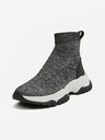 Guess Šedé dámské kotníkové slip on tenisky Guess Nollen