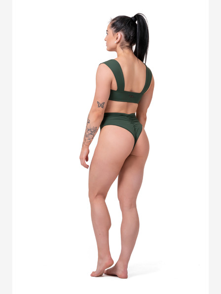 Nebbia Miami retro bikini - vrchní díl 553 S,yellow