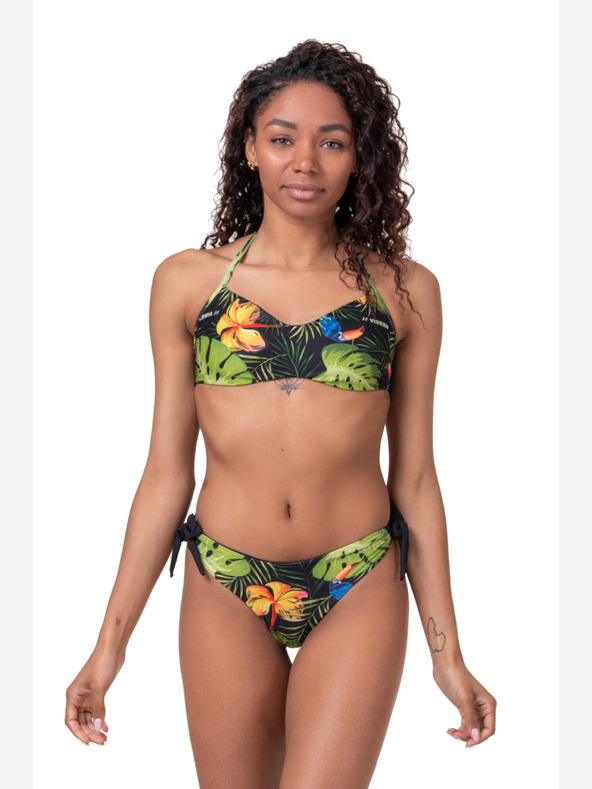 Nebbia Earth Powered bikini - vrchní díl 556 S,jungle green