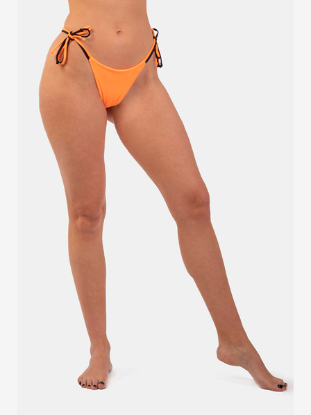 Nebbia Oranžové Neon Bikini plavky – spodní díl na zavazování 453
