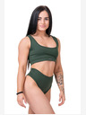 Nebbia Miami sporty bikini - bralette 554 S,dark green