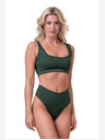 Nebbia Miami sporty bikini - bralette 554 S,dark green