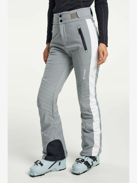 Tenson dámské lyžařské softshellové kalhoty TENSON Grace Softshell Pants W šedé