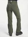 Tenson dámské skialpové softshellové kalhoty TENSON Touring Softshell Pant W tmavá khaki