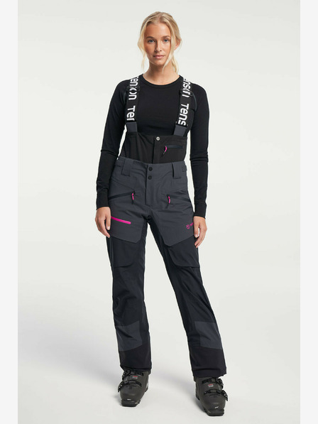 Tenson dámské skialpové membránové kalhoty TENSON Touring Shell Pants W tmavě šedé