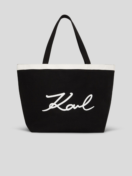 Karl Lagerfeld Černý dámský shopper KARL LAGERFELD K/Signature
