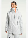 Tenson dámská lyžařská a skialpová membránová bunda TENSON Shibui Shell Jacket W světle šedá