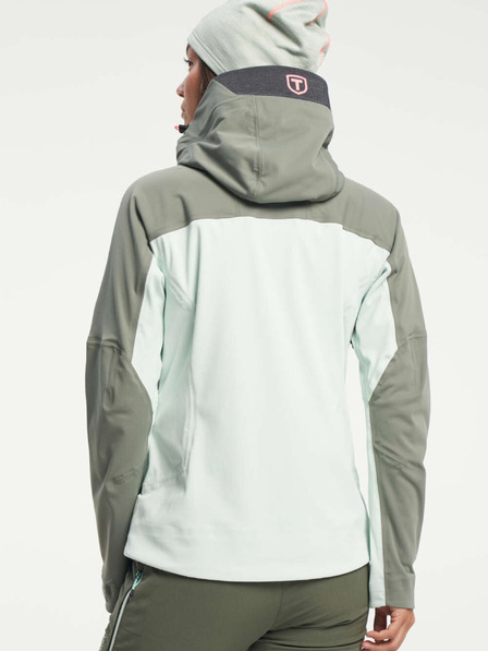 Tenson dámská skialpová softshellová bunda TENSON Touring Softshell W světle zelená