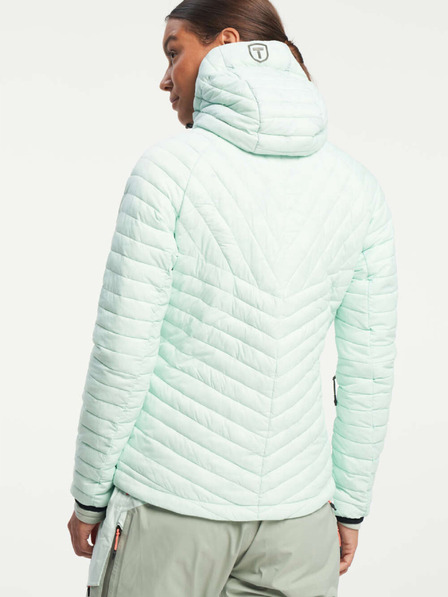 Tenson dámská skialpová zateplená bunda TENSON Touring Puffer Jacket W světle zelená