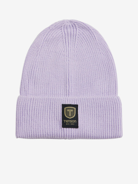 Tenson unisex kulich TENSON Badge Beanie světle fialový