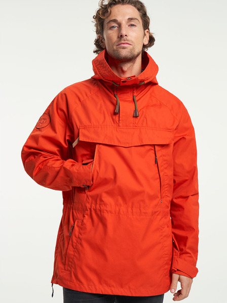 Tenson unisex lifestylový anorak TENSON Mountain Anorak 55 oranžový