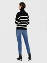 Vero Moda Krémovo-černý pruhovaný svetr VERO MODA Saba
