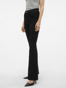 Vero Moda Černé dámské flared fit džíny Vero Moda Flash