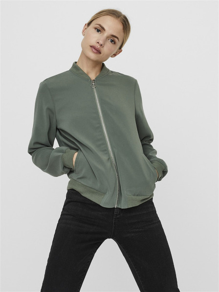 Vero Moda Zelený dámský bomber Vero Moda Coco