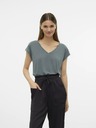 Vero Moda Zelené dámské tričko VERO MODA Filli